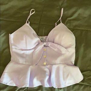 Girl next door Lavender top